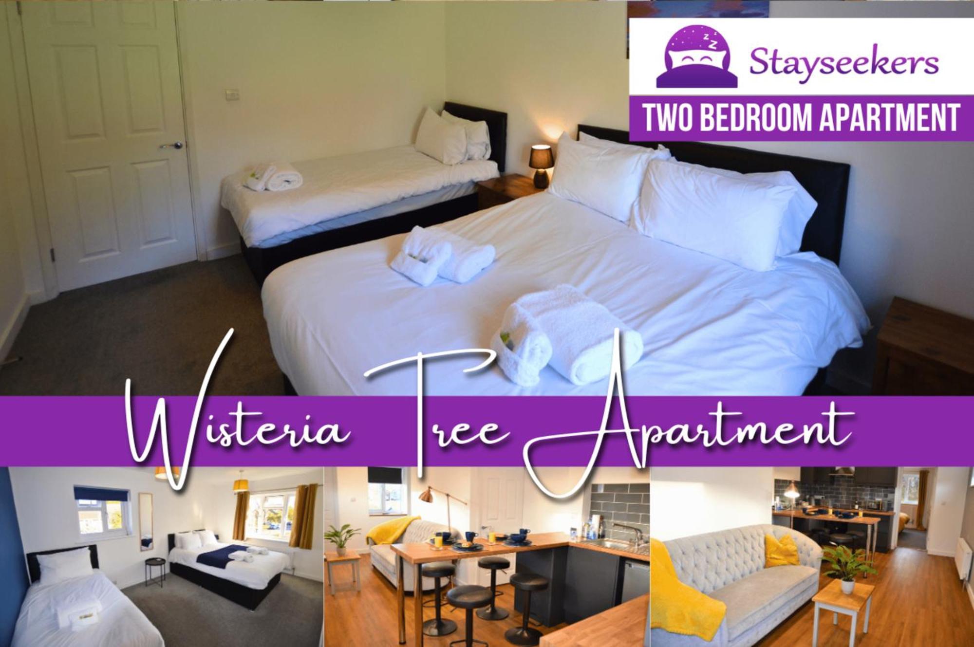 Wisteria 2 Bed House - Stayseekers Apartment *
